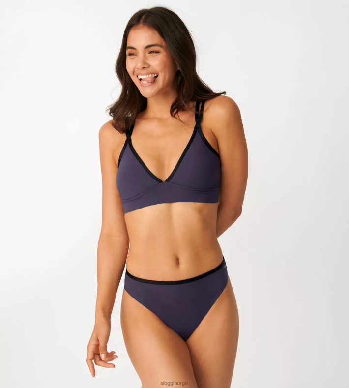 badetøy sloggi shore tropisk gar highleg bikinibukse kvinner herlig DR662529 - Image 6