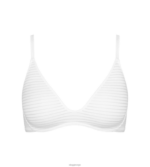 BHer | sloggi ever fresh pluss vattert BH kvinner hvit DR662412