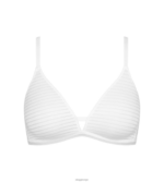 BHer | sloggi ever fresh pluss vattert BH kvinner hvit DR662544