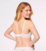 BHer | sloggi ever fresh pluss vattert BH kvinner hvit DR662544 - Image 3