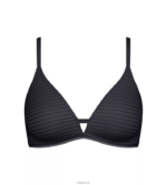 BHer | sloggi ever fresh pluss vattert BH kvinner svart DR662561