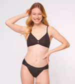 BHer | sloggi ever fresh pluss vattert BH kvinner svart DR662561 - Image 4