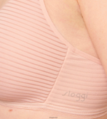BHer | sloggi ever fresh pluss vattert BH kvinner v s terrakotta DR662570 - Image 5