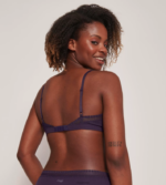 BHer | sloggi gå ribbet bralette kvinner blåbær DR662266 - Image 3