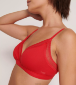BHer | sloggi gå ribbet bralette kvinner campari DR662213 - Image 5