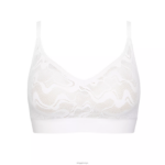 BHer | sloggi go allround polstret BH med blonder kvinner hvit DR662496