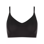 BHer | sloggi myk tilpasset BH-topp kvinner svart DR662155