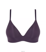BHer | sloggi myk tilpasset push-up bh kvinner blåbær DR662118 - Image 2