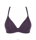 BHer | sloggi myk tilpasset push-up bh kvinner blåbær DR662118