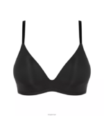 BHer | sloggi myk tilpasset push-up bh kvinner svart DR66271 - Image 2