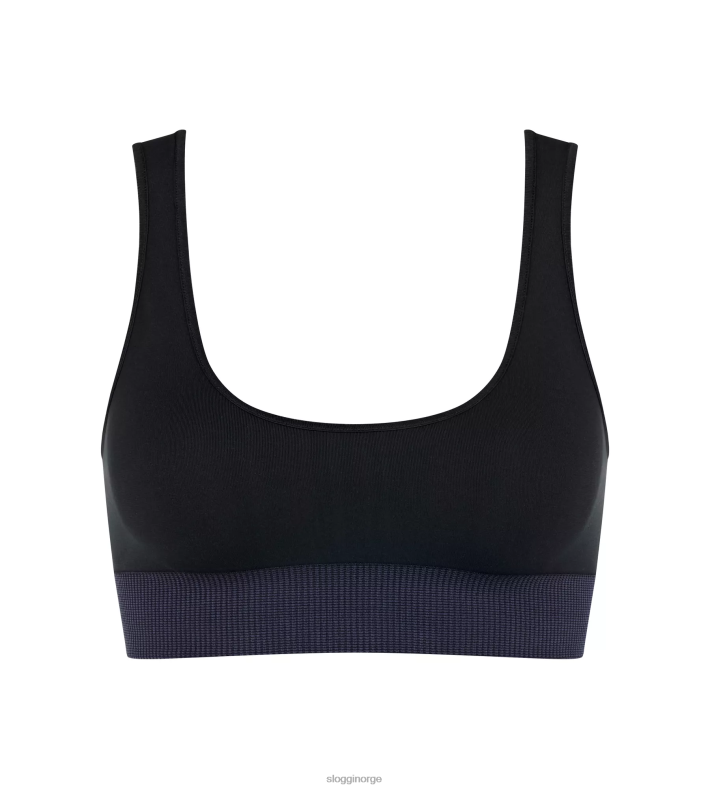 bher_sloggi_noensinne_infundert_aloe_bh_topp_kvinner_svart_dr662243.png BHer | sloggi noensinne infundert aloe BH-topp kvinner svart DR662243 - Image 1