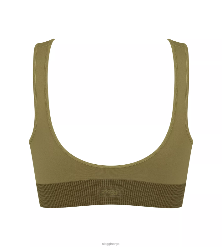 BHer | sloggi noensinne infundert cbd bh-topp kvinner martini oliven DR662476 - Image 2