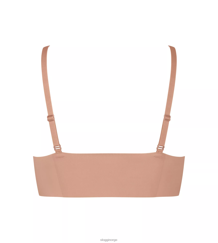 BHer | sloggi null mikrofiber 2.0 bralette kvinner cameo brun DR662458 - Image 2