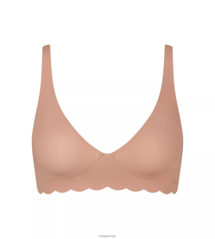 BHer | sloggi null mikrofiber bralette kvinner cameo brun DR662453