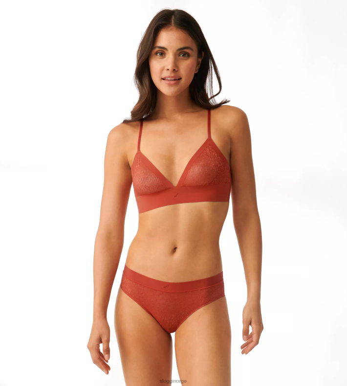 BHer | sloggi s av suveren bralette kvinner haute oransje DR662528 - Image 5