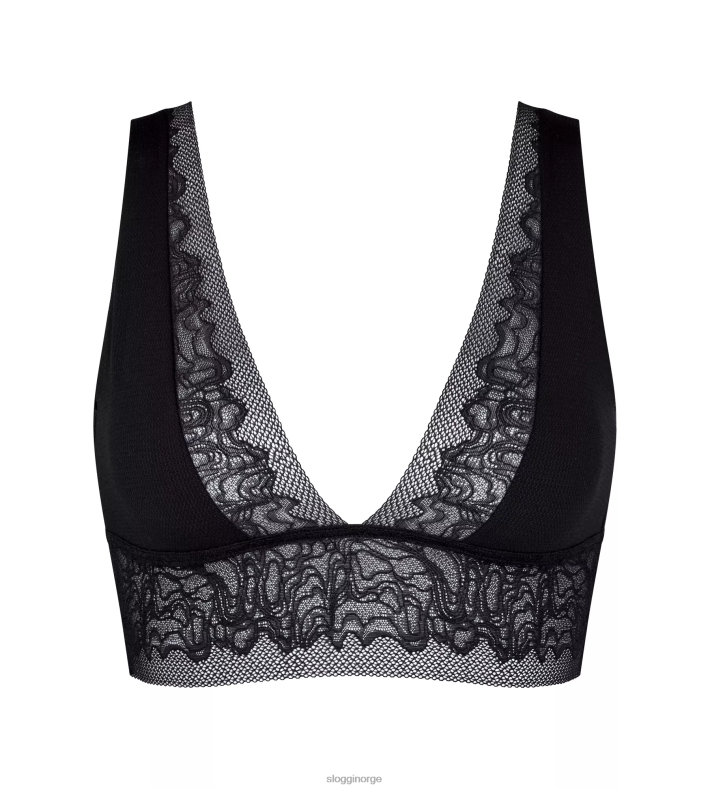 bher_sloggi_s_skygge_bh_topp_kvinner_svart_dr662407.png BHer | sloggi s skygge BH-topp kvinner svart DR662407 - Image 1