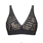BHer | sloggi s syv vatterte BH kvinner svart DR662400