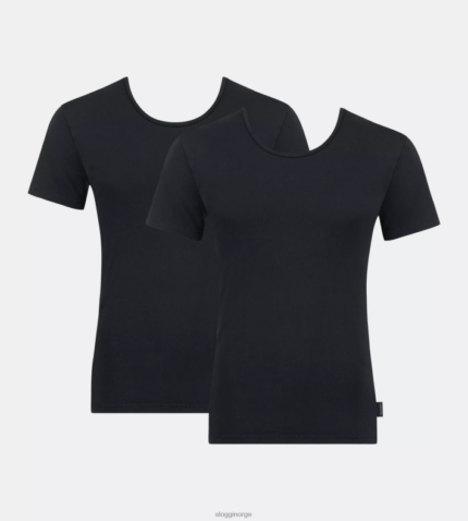 loungewear | sloggi 24/7 t-skjorte menn svart DR662808