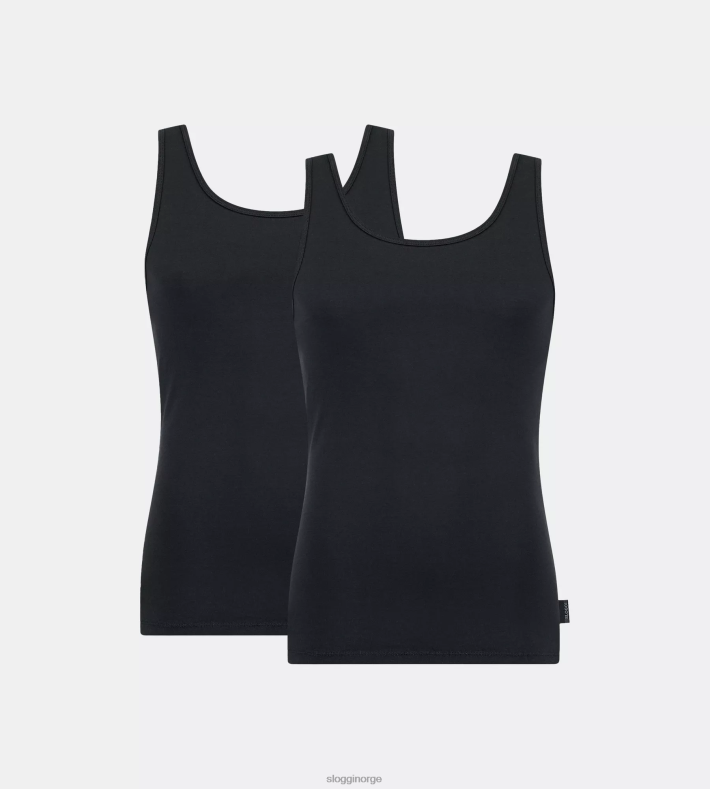loungewear_sloggi_24_7_tank_topp_menn_svart_dr662743.png loungewear | sloggi 24/7 tank topp menn svart DR662743 - Image 1