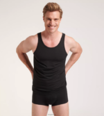loungewear | sloggi alltid myk tanktopp menn svart DR662888 - Image 4
