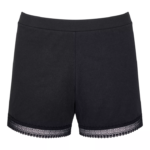 loungewear | sloggi gå ribbet shorts kvinner svart DR662592