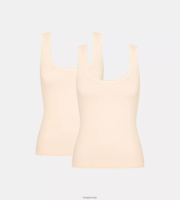 loungewear_sloggi_ga_tank_top_kvinner_ferskt_pulver_dr662333.png loungewear | sloggi gå tank top kvinner ferskt pulver DR662333 - Image 1