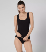 loungewear | sloggi gå tank top kvinner svart DR66278 - Image 5