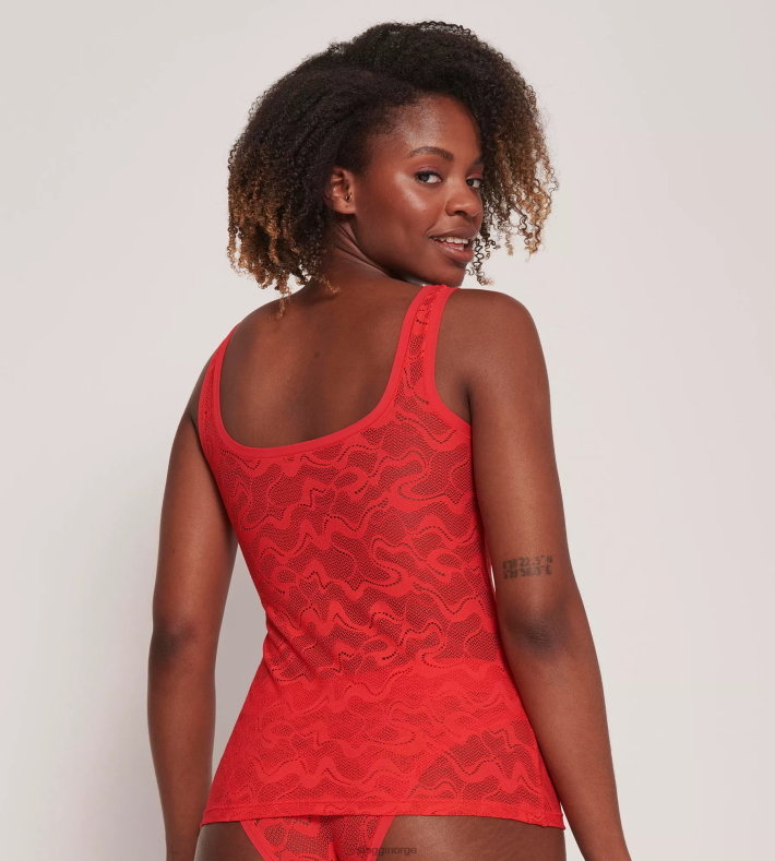 loungewear | sloggi go allround skjorte med blonder kvinner fabelaktig DR662470 - Image 3