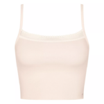 loungewear | sloggi go ribbet topp med spaghettistropper kvinner angora DR662228