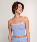 loungewear | sloggi go ribbet topp med spaghettistropper kvinner fabelaktig DR662110 - Image 2