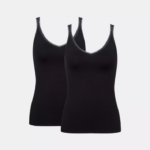 loungewear | sloggi go topp med spaghetti stropper kvinner svart DR662463