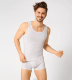 loungewear | sloggi grunnleggende tank topp menn hvit DR662869 - Image 4