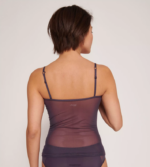 loungewear | sloggi myk tilpasset topp med spaghettistropper kvinner blåbær DR662438 - Image 7