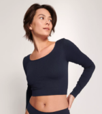 loungewear | sloggi noensinne infundert aloe langermet topp kvinner svart DR662348 - Image 3