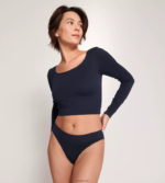 loungewear | sloggi noensinne infundert aloe langermet topp kvinner svart DR662348 - Image 5