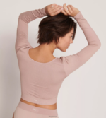 loungewear | sloggi noensinne infundert aloe langermet topp kvinner tåkete lilla DR662422 - Image 4