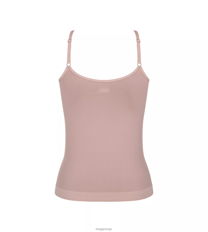 loungewear | sloggi noensinne infundert aloe topp med spaghetti stropper kvinner tåkete lilla DR662295 - Image 2