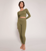 loungewear | sloggi noensinne infundert cbd leggings kvinner martini oliven DR662481 - Image 5