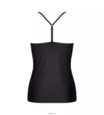 loungewear | sloggi s subtil topp med spaghettistropper kvinner svart DR662660 - Image 2