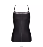 loungewear | sloggi s subtil topp med spaghettistropper kvinner svart DR662660