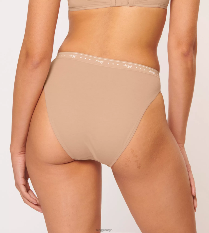 truser | sloggi 24/7 100 tai truser kvinner ny beige DR662249 - Image 4