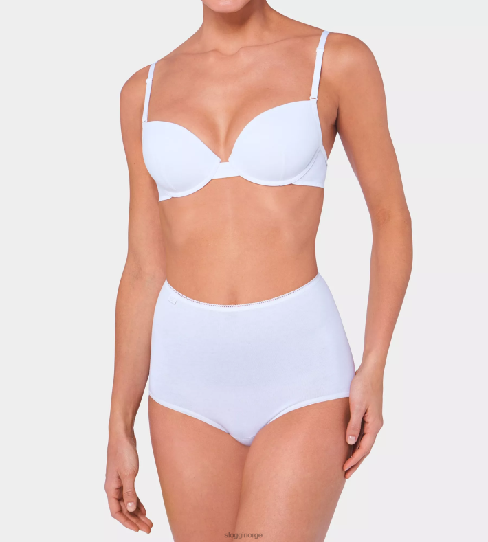 truser | sloggi 24/7 maxi truser i bomull kvinner hvit DR662388 - Image 3