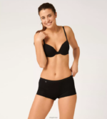 truser | sloggi basic+ korte truser kvinner svart DR662198 - Image 5