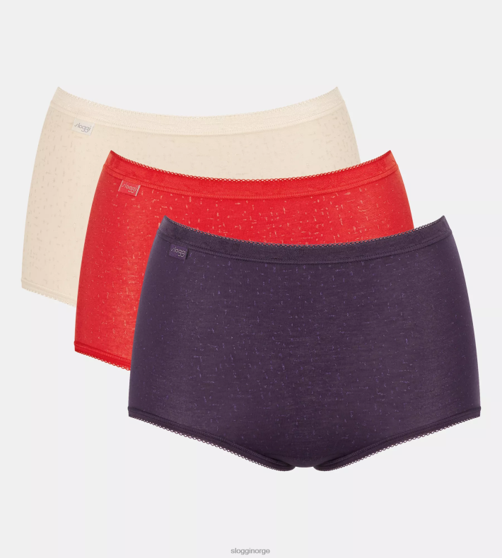 truser_sloggi_basic_maxi_truser_kvinner_flerfarget_dr6623.png truser | sloggi basic+ maxi truser kvinner flerfarget DR6623 - Image 1