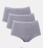 truser | sloggi basic+ maxi truser kvinner grå kombinasjon DR662154