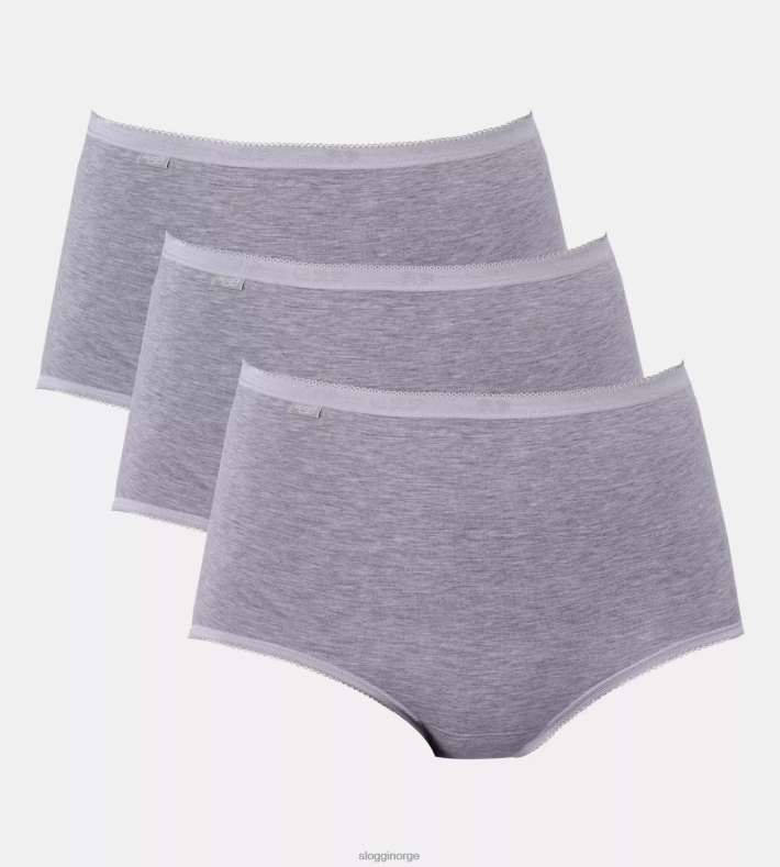 truser_sloggi_basic_maxi_truser_kvinner_gra_kombinasjon_dr662154.png truser | sloggi basic+ maxi truser kvinner grå kombinasjon DR662154 - Image 1