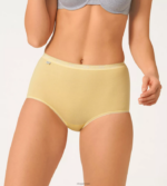 truser | sloggi basic+ maxi truser kvinner gul - lys kombinasjon DR662395 - Image 6