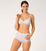 truser | sloggi basic+ maxi truser kvinner hvit DR662226 - Image 4