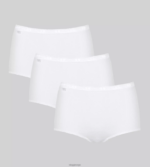 truser | sloggi basic+ maxi truser kvinner hvit DR66260