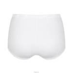 truser | sloggi basic+ maxi truser kvinner hvit DR66260 - Image 3